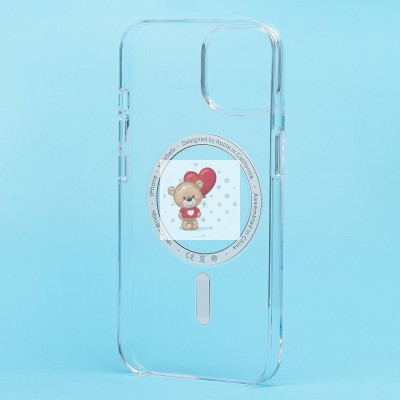 Чехол-накладка для Apple iPhone 15 (прозрачный) ORG PC Clear Case SafeMag Чехол-накладка для Apple iPhone 15 (прозрачный) ORG PC Clear Case SafeMag
