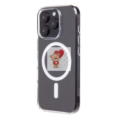 Чехол-накладка для Apple iPhone 16 Pro (прозрачный) ORG PC Clear Case SafeMag