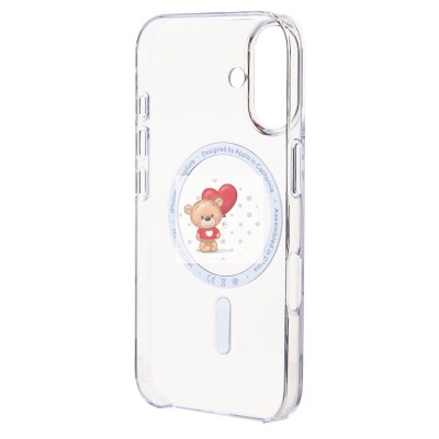 Чехол-накладка для Apple iPhone 16 (прозрачный) ORG PC Clear Case SafeMag Чехол-накладка для Apple iPhone 16 (прозрачный) ORG PC Clear Case SafeMag