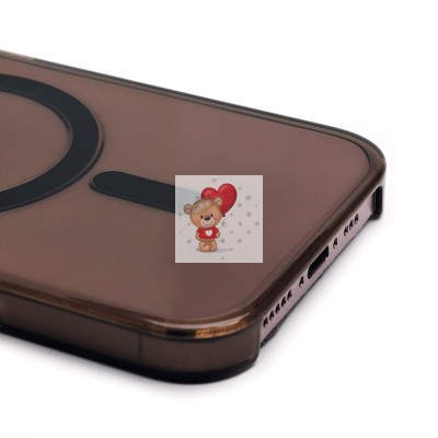 Чехол-накладка для Apple iPhone 16 (прозрачный/черный) ORG PC Clear Case SafeMag Чехол-накладка для Apple iPhone 16 (прозрачный/черный) ORG PC Clear Case SafeMag