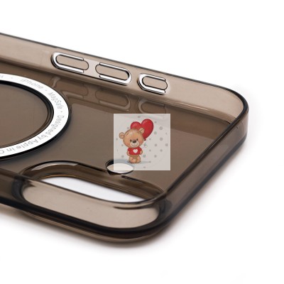 Чехол-накладка для Apple iPhone 16 (прозрачный/черный) ORG PC Clear Case SafeMag Чехол-накладка для Apple iPhone 16 (прозрачный/черный) ORG PC Clear Case SafeMag