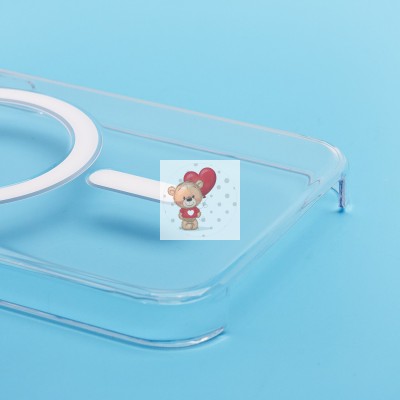 Чехол-накладка для Apple iPhone 16e (прозрачный) ORG PC Clear Case SafeMag