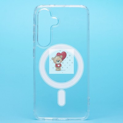 Чехол-накладка для Samsung Galaxy S25 (прозрачный) ORG PC Clear Case SafeMag Чехол-накладка для Samsung Galaxy S25 (прозрачный) ORG PC Clear Case SafeMag