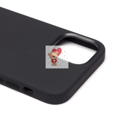 Чехол-накладка для Apple iPhone 12 Pro (черный) ORG Silicone Case SafeMag с анимацией Чехол-накладка для Apple iPhone 12 Pro (черный) ORG Silicone Case SafeMag с анимацией