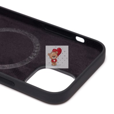 Чехол-накладка для Apple iPhone 12 Pro (черный) ORG Silicone Case SafeMag с анимацией Чехол-накладка для Apple iPhone 12 Pro (черный) ORG Silicone Case SafeMag с анимацией