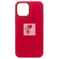 Чехол-накладка для Apple iPhone 12 (красный) ORG Silicone Case SafeMag с анимацией