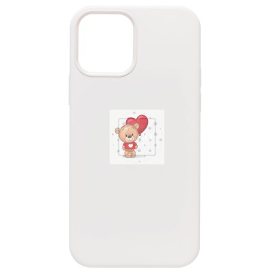 Чехол-накладка для Apple iPhone 12 Pro (белый) ORG Silicone Case SafeMag с анимацией Чехол-накладка для Apple iPhone 12 Pro (белый) ORG Silicone Case SafeMag с анимацией