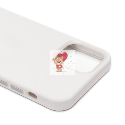 Чехол-накладка для Apple iPhone 12 Pro (белый) ORG Silicone Case SafeMag с анимацией Чехол-накладка для Apple iPhone 12 Pro (белый) ORG Silicone Case SafeMag с анимацией