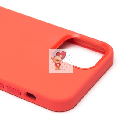 Чехол-накладка для Apple iPhone 12 Pro (розовый цитрус) ORG Silicone Case SafeMag с анимацией