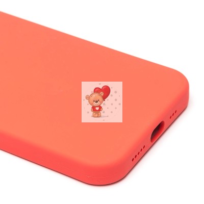 Чехол-накладка для Apple iPhone 12 Pro (розовый цитрус) ORG Silicone Case SafeMag с анимацией