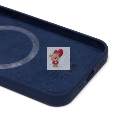 Чехол-накладка для Apple iPhone 12 Pro (синий омут) ORG Silicone Case SafeMag с анимацией Чехол-накладка для Apple iPhone 12 Pro (синий омут) ORG Silicone Case SafeMag с анимацией