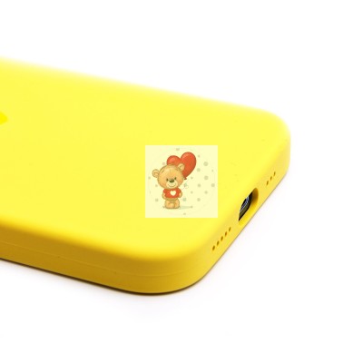 Чехол-накладка для Apple iPhone 13 Pro (лимонный) ORG Silicone Case SafeMag с анимацией