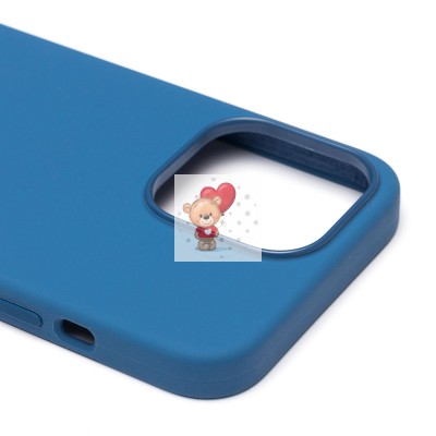 Чехол-накладка для Apple iPhone 13 Pro (голубая сойка) ORG Silicone Case SafeMag с анимацией