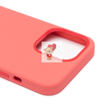 Чехол-накладка для Apple iPhone 13 Pro (розовый цитрус) ORG Silicone Case SafeMag с анимацией