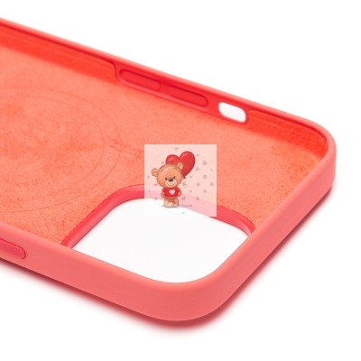 Чехол-накладка для Apple iPhone 13 Pro (розовый цитрус) ORG Silicone Case SafeMag с анимацией