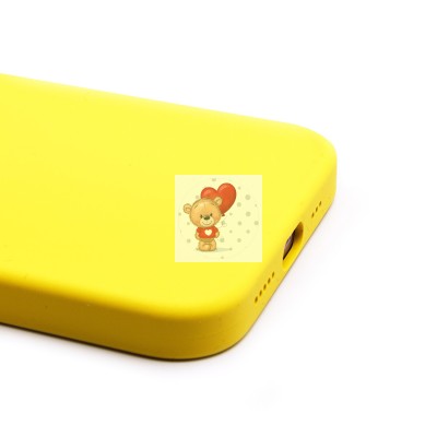 Чехол-накладка для Apple iPhone 13 (лимонный) ORG Silicone Case SafeMag с анимацией Чехол-накладка для Apple iPhone 13 (лимонный) ORG Silicone Case SafeMag с анимацией