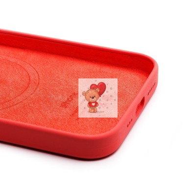 Чехол-накладка для Apple iPhone 13 (розовый цитрус) ORG Silicone Case SafeMag с анимацией Чехол-накладка для Apple iPhone 13 (розовый цитрус) ORG Silicone Case SafeMag с анимацией