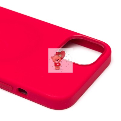 Чехол-накладка для Apple iPhone 13 (красный) ORG Silicone Case SafeMag с анимацией