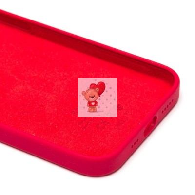 Чехол-накладка для Apple iPhone 13 (красный) ORG Silicone Case SafeMag с анимацией