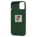 Чехол-накладка для Apple iPhone 13 (клевер) ORG Silicone Case SafeMag с анимацией Чехол-накладка для Apple iPhone 13 (клевер) ORG Silicone Case SafeMag с анимацией