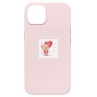 Чехол-накладка для Apple iPhone 13 (розовый мел) ORG Silicone Case SafeMag с анимацией Чехол-накладка для Apple iPhone 13 (розовый мел) ORG Silicone Case SafeMag с анимацией