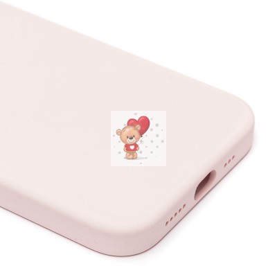 Чехол-накладка для Apple iPhone 13 (розовый мел) ORG Silicone Case SafeMag с анимацией Чехол-накладка для Apple iPhone 13 (розовый мел) ORG Silicone Case SafeMag с анимацией