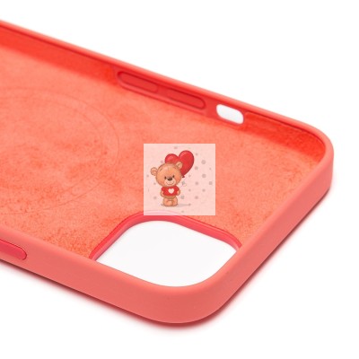 Чехол-накладка для Apple iPhone 13 (розовый цитрус) ORG Silicone Case SafeMag с анимацией Чехол-накладка для Apple iPhone 13 (розовый цитрус) ORG Silicone Case SafeMag с анимацией