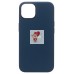Чехол-накладка для Apple iPhone 13 (синий омут) ORG Silicone Case SafeMag с анимацией