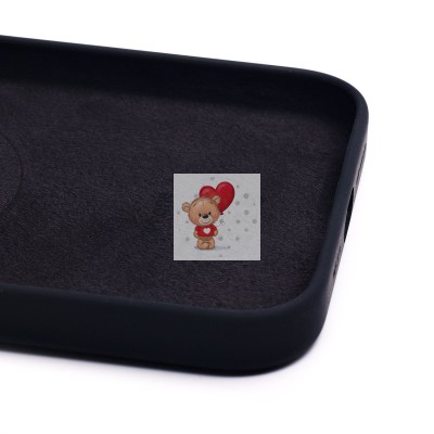 Чехол-накладка для Apple iPhone 14 Plus (темная ночь) ORG Silicone Case SafeMag с анимацией Чехол-накладка для Apple iPhone 14 Plus (темная ночь) ORG Silicone Case SafeMag с анимацией