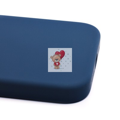 Чехол-накладка для Apple iPhone 14 Pro Max (грозовая туча) ORG Silicone Case SafeMag с анимацией