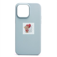 Чехол-накладка для Apple iPhone 14 Pro Max (нежный кактус) ORG Silicone Case SafeMag с анимацией