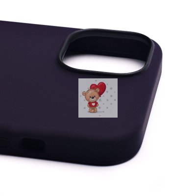 Чехол-накладка для Apple iPhone 14 (бузина) ORG Silicone Case SafeMag с анимацией Чехол-накладка для Apple iPhone 14 (бузина) ORG Silicone Case SafeMag с анимацией