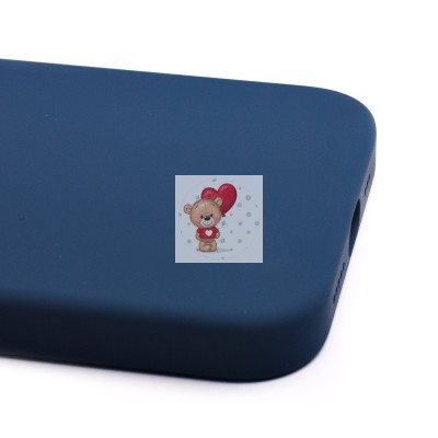 Чехол-накладка для Apple iPhone 14 (грозовая туча) ORG Silicone Case SafeMag с анимацией