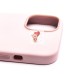 Чехол-накладка для Apple iPhone 14 (розовый мел) ORG Silicone Case SafeMag с анимацией
