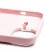 Чехол-накладка для Apple iPhone 14 (розовый мел) ORG Silicone Case SafeMag с анимацией