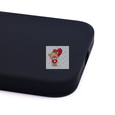 Чехол-накладка для Apple iPhone 14 (темная ночь) ORG Silicone Case SafeMag с анимацией