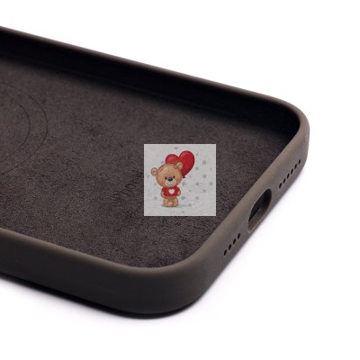 Чехол-накладка для Apple iPhone 15 Pro Max (глиняный) ORG Silicone Case SafeMag с анимацией Чехол-накладка для Apple iPhone 15 Pro Max (глиняный) ORG Silicone Case SafeMag с анимацией