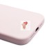Чехол-накладка для Apple iPhone 15 Pro Max (светло-розовый) ORG Silicone Case SafeMag с анимацией