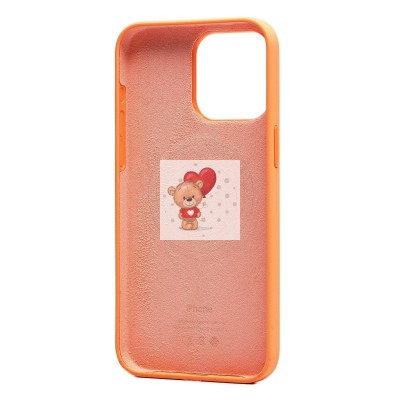 Чехол-накладка для Apple iPhone 15 Pro Max (апельсиновый щербет) ORG Silicone Case SafeMag с анимацией Чехол-накладка для Apple iPhone 15 Pro Max (апельсиновый щербет) ORG Silicone Case SafeMag с анимацией