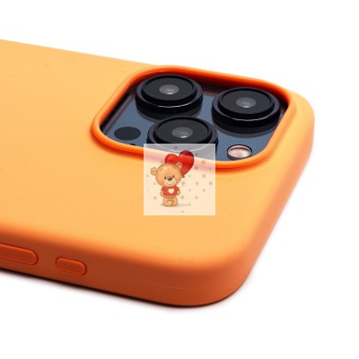 Чехол-накладка для Apple iPhone 15 Pro Max (апельсиновый щербет) ORG Silicone Case SafeMag с анимацией Чехол-накладка для Apple iPhone 15 Pro Max (апельсиновый щербет) ORG Silicone Case SafeMag с анимацией