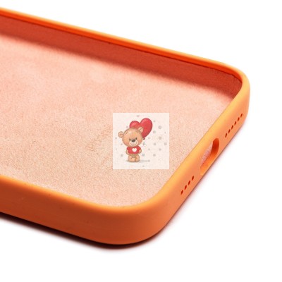 Чехол-накладка для Apple iPhone 15 Pro Max (апельсиновый щербет) ORG Silicone Case SafeMag с анимацией Чехол-накладка для Apple iPhone 15 Pro Max (апельсиновый щербет) ORG Silicone Case SafeMag с анимацией