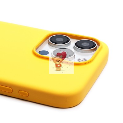 Чехол-накладка для Apple iPhone 15 Pro Max (солнечный) ORG Silicone Case SafeMag с анимацией