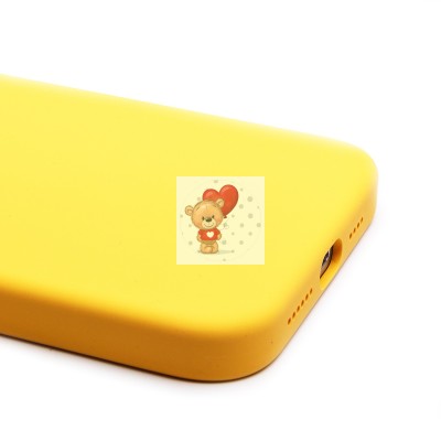 Чехол-накладка для Apple iPhone 15 Pro Max (солнечный) ORG Silicone Case SafeMag с анимацией