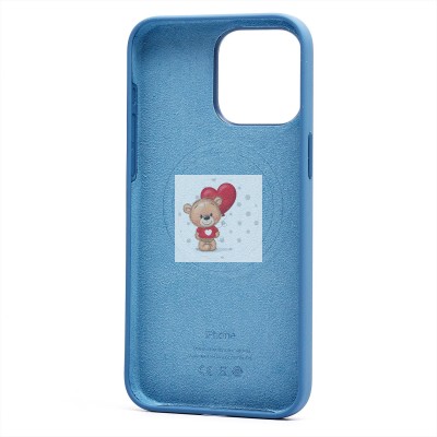 Чехол-накладка для Apple iPhone 15 Pro Max (зимний синий) ORG Silicone Case SafeMag с анимацией Чехол-накладка для Apple iPhone 15 Pro Max (зимний синий) ORG Silicone Case SafeMag с анимацией