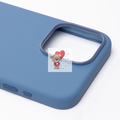 Чехол-накладка для Apple iPhone 15 Pro Max (зимний синий) ORG Silicone Case SafeMag с анимацией Чехол-накладка для Apple iPhone 15 Pro Max (зимний синий) ORG Silicone Case SafeMag с анимацией