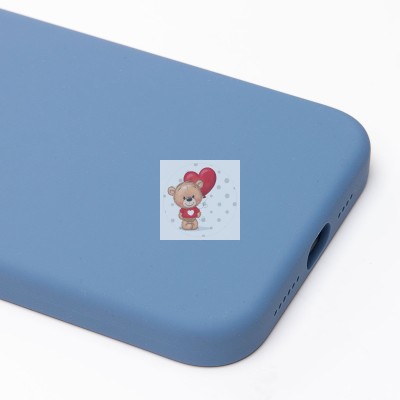 Чехол-накладка для Apple iPhone 15 Pro Max (зимний синий) ORG Silicone Case SafeMag с анимацией Чехол-накладка для Apple iPhone 15 Pro Max (зимний синий) ORG Silicone Case SafeMag с анимацией