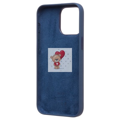 Чехол-накладка для Apple iPhone 15 Pro Max (грозовая туча) ORG Silicone Case SafeMag с анимацией