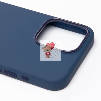 Чехол-накладка для Apple iPhone 15 Pro Max (грозовая туча) ORG Silicone Case SafeMag с анимацией