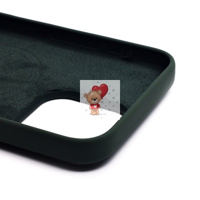 Чехол-накладка для Apple iPhone 15 Pro Max (кипарис) ORG Silicone Case SafeMag с анимацией Чехол-накладка для Apple iPhone 15 Pro Max (кипарис) ORG Silicone Case SafeMag с анимацией