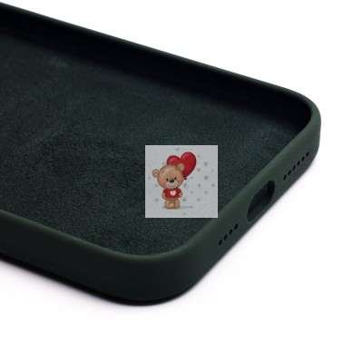 Чехол-накладка для Apple iPhone 15 Pro Max (кипарис) ORG Silicone Case SafeMag с анимацией Чехол-накладка для Apple iPhone 15 Pro Max (кипарис) ORG Silicone Case SafeMag с анимацией